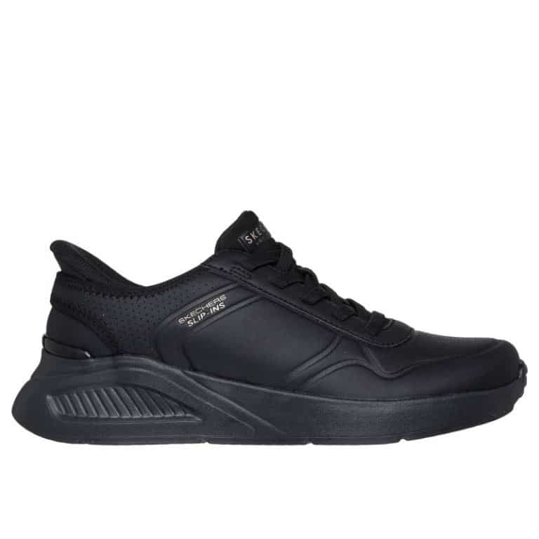 117394-BBK.jpg SKECHERS Slip-Ins Debossed PU Bungee - Image 1