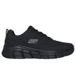 SKECHERS Debossed Lace Up Pu Sneaker