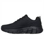 SKECHERS Debossed Lace Up Pu Sneaker - Image 2