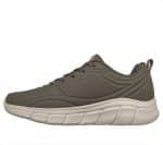 SKECHERS Debossed Lace Up Pu Sneaker - Image 2