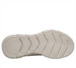 SKECHERS Debossed Lace Up Pu Sneaker - Image 5