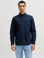 JACKJONES JJEHARVEY OXFORD L/S SHIRT NOOS