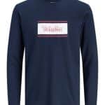 JACKJONES JJBUSTER TEE LS CREW NECK BTS