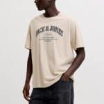 JACKJONES JJEDENVER LOGO TEE SS O-NECK SN