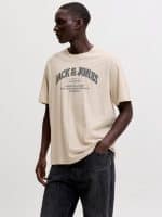 JACKJONES JJEDENVER LOGO TEE SS O-NECK SN