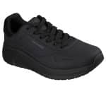 SKECHERS Durabuck with Suede Mustache Lace Up Fashion Sneaker - Image 3