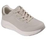 SKECHERS Durabuck with Metallic Trim Lace Up Fashion Sneaker - Image 3