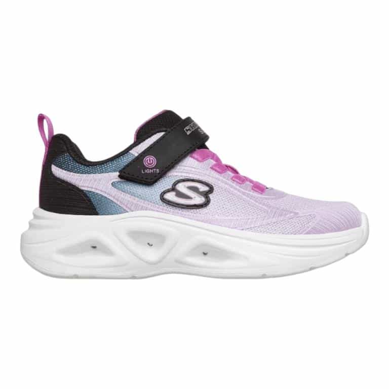 303729LC-BKLV.jpg SKECHERS Lighted Ombre Upper W/ Gore Strap - Image 1
