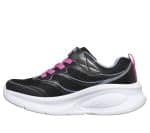SKECHERS Glitter Upper Mesh Lighted Sneaker W/ Gore  Strap - Image 2