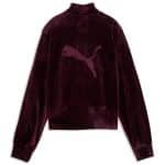 PUMA ESS ELEVATED Velour Trackjacket - Image 5
