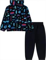 NIKE NKB B NSW BRAND A AOP FLC PO S - Image 2