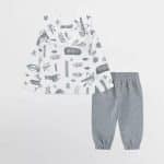NIKE NKB B NSW BRAND A AOP FLC PO S - Image 2