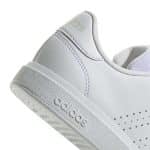 ADIDAS KIDS ADVANTAGE BASE 2.0  FTWWHT/FTWWHT/GREONE - Image 6