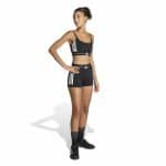 ADIDAS HYPERGLAM 3-STRIPES SHORT LEGGINGS - Image 5