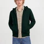 JACKJONES JJEBRADLEY SWEAT ZIP HOOD NOOS