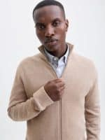 JACKJONES JJMILANO STITCH HIGH NECK CARDIGAN - Image 5