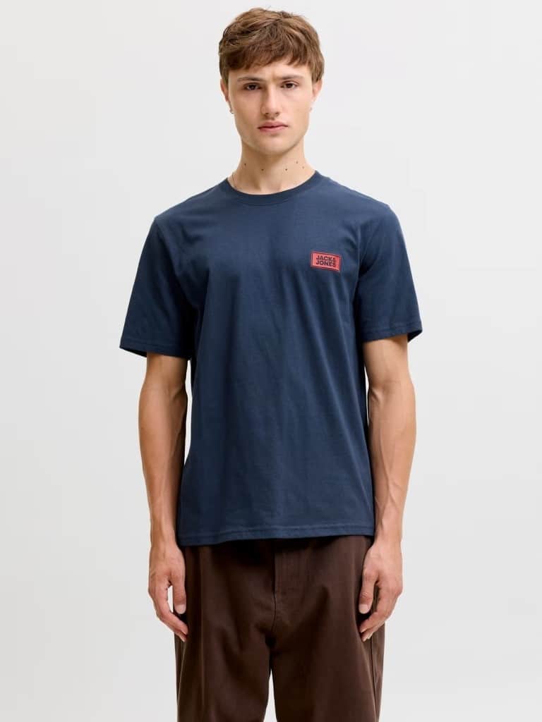 12298424-193923.jpg JACKJONES JJRUSH TEE SS CREW NECK SN - Image 1