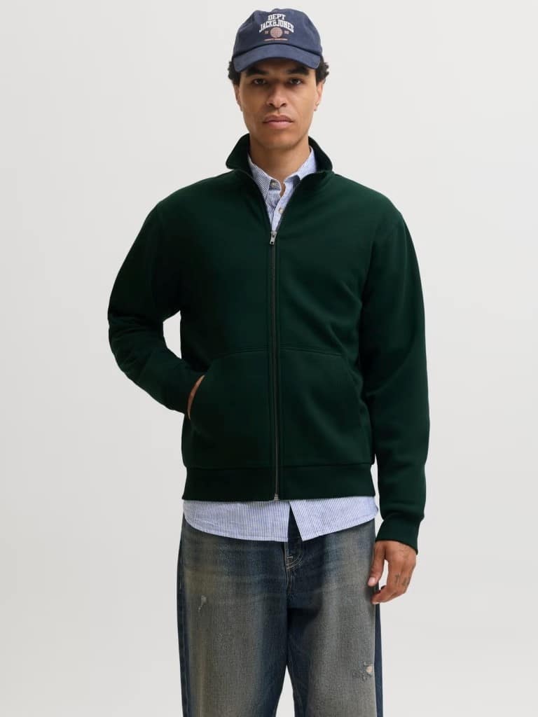 12298690-195350.jpg JACKJONES JJEBRADLEY SWEAT ZIP HN NOOS - Image 1
