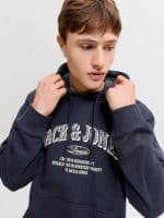 JACKJONES JJEDENVER LOGO SWEAT HOOD SN - Image 5