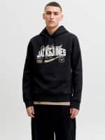 JACKJONES JJELOGO SWEAT HOOD 2 COL AW26 SN