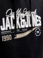 JACKJONES JJELOGO SWEAT HOOD 2 COL AW26 SN - Image 3