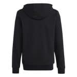 ADIDAS U BL HOODIE         BLACK/WHITE - Image 4