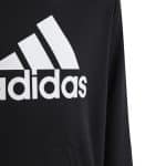 ADIDAS U BL HOODIE         BLACK/WHITE - Image 5