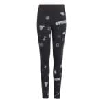 ADIDAS JG BLUV Q3 TIGH     BLACK/WHITE