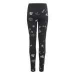ADIDAS JG BLUV Q3 TIGH     BLACK/WHITE - Image 2