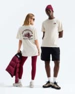 THE NORTH FACE U OG STORE RLX SS TEE-G WHITE DUNE