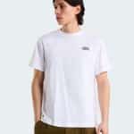 THE NORTH FACE U STONE LOGO RLX SS TEE TNF WHITE
