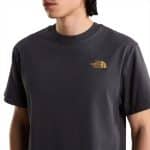 THE NORTH FACE U STONE LOGO RLX SS TEE ANTHRACITE - Image 7