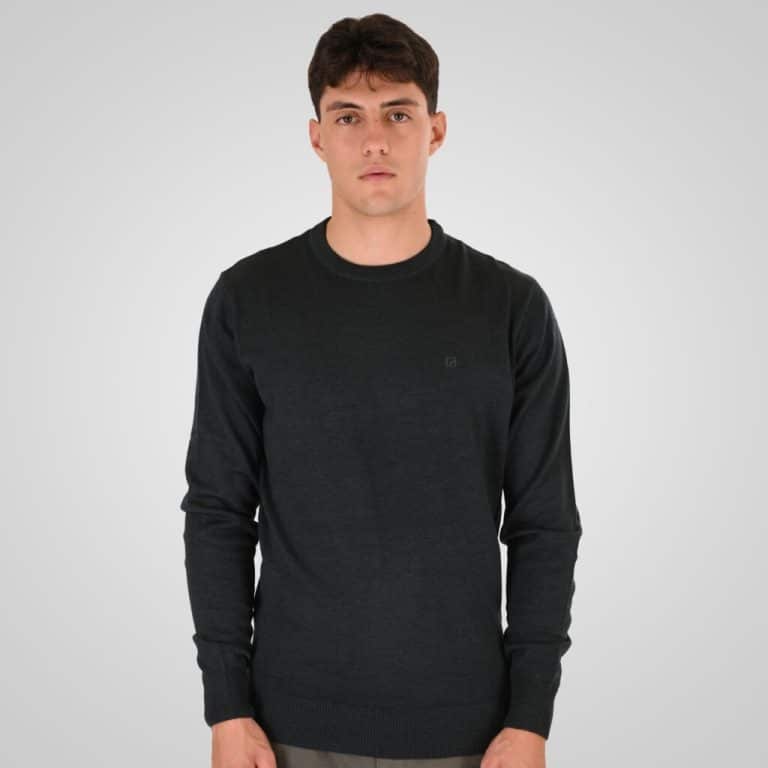 RKNIT-8050-FGM.jpg REBASE KNITTED SWEATER - Image 1