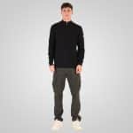 REBASE KNITTED HALF-ZIP SWEATER WITH COLLAR - Image 5