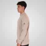 REBASE KNITTED HALF-ZIP SWEATER WITH COLLAR - Image 3