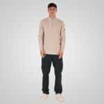 REBASE KNITTED HALF-ZIP SWEATER WITH COLLAR - Image 6