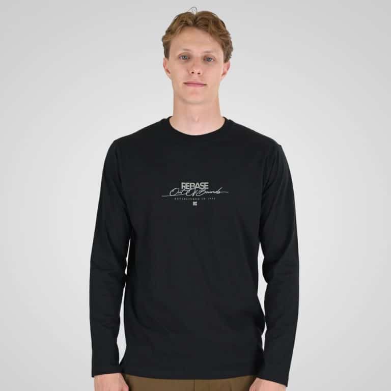 RTS-9161-BLACK.jpg REBASE T-SHIRT LONG SLEEVE - Image 1