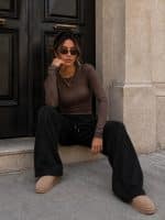 EMMA  ASHLEY  WIDE LEG JOGGER PANTS - Image 3