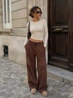 EMMA  ASHLEY  WIDE LEG JOGGER PANTS