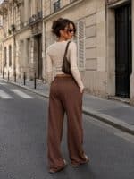 EMMA  ASHLEY  WIDE LEG JOGGER PANTS - Image 3
