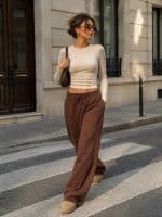 EMMA  ASHLEY  WIDE LEG JOGGER PANTS - Image 4