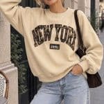 EMMA  ASHLEY    OVERSIZE SWEATHIRT NEW YORK