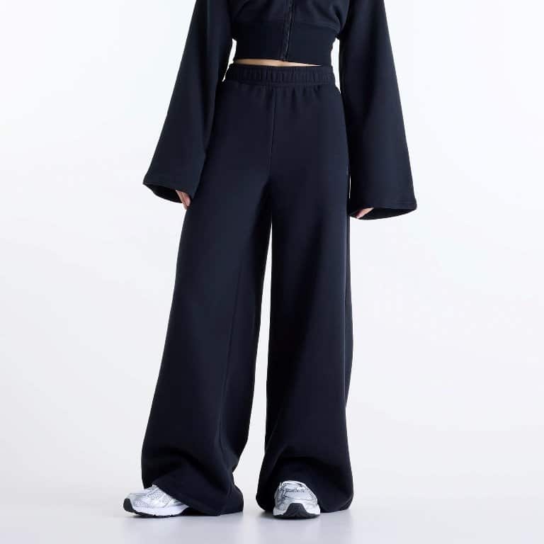 WB6220LW-BK.jpg NEW BALANCE ΠΑΝΤΕΛΟΝΙ BRUSHED COASTAL FLEECE PANT - Image 1